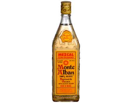 Monte Alban Mezcal Con Gusano